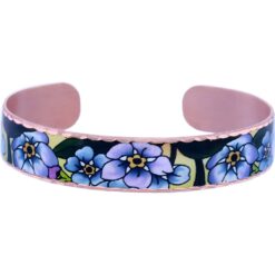 Alaska State Flower, Forget Me Not Bracelet