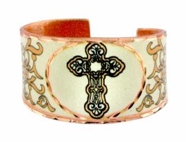 Cross Handmade Copper Rings
