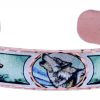 Howling Wolf Copper Cuff Bracelet