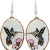 Shell Native Hummingbird Earrings