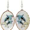 Mother of Pearl Whales Earrings Mother of Pearl Whales Earrings
