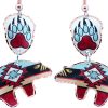Turquoise Native Bear Earrings