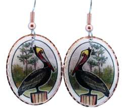Pelican Earrings