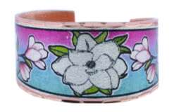 Colorful Magnolia Flower Ring