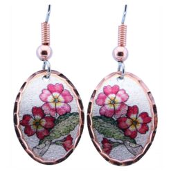 Special Pansy Earrings