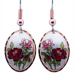 Dainty Rose Earrings