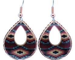 Teardrop SW Native Earrings
