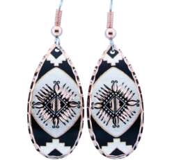 Teardrop SW Native Four Elements Earrings