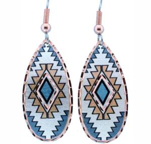 Teardrop SW Native Handmade Earrings