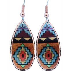 Colorful Native Indian Earrings