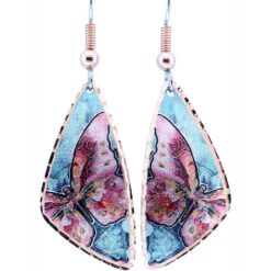 Copper Butterfly Earrings