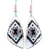 Triangle Copper SW Native Star Earrings