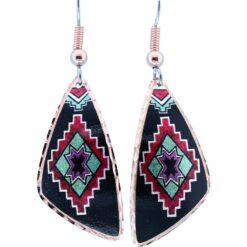Colorful Native Star Earrings