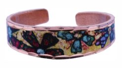 Colorful Flower Art Copper Rings RNY-09