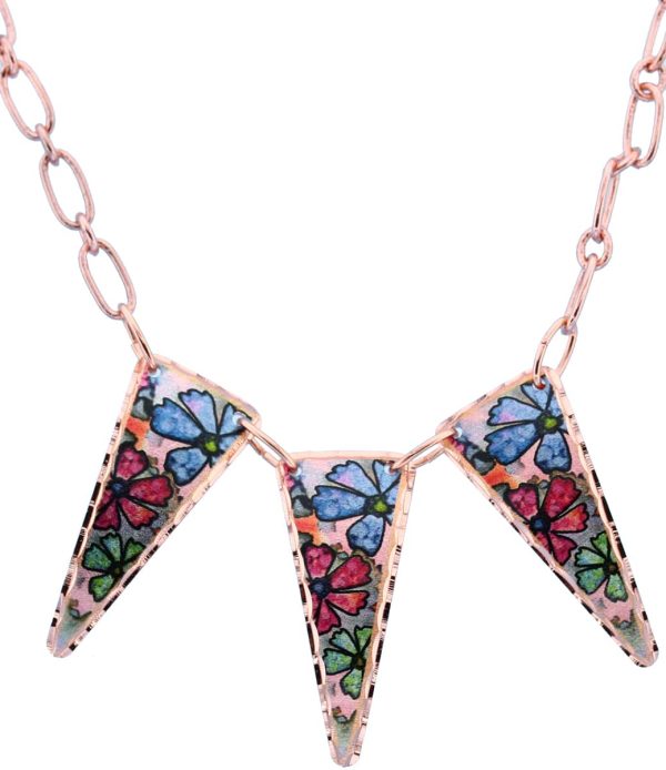 Colorful Flower Necklaces