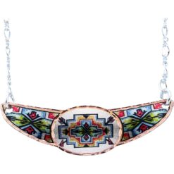 Choker Necklaces Handmade in Colorful Native Artwork
