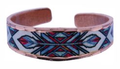 Colorful Native Feather Rings