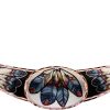 Copper Feather Art Choker Necklace