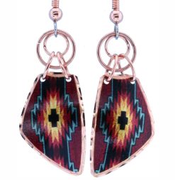 Copper Wire Native Copper Earrings