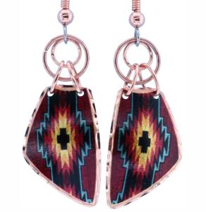 Copper Wire Native Copper Earrings