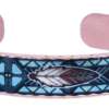 Feathers Artwork Native Copper Bracelets