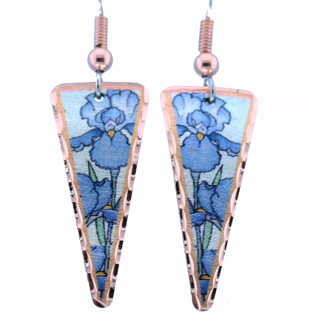 Iris Earrings