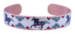 Native Painted Horse Bracelets
