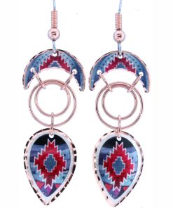 Native SW Copper Wire Earrings LJ-32