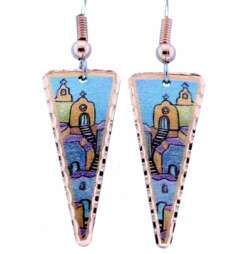 Pueblo Houses Earrings