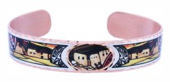 SW Native Pueblo Houses Cuff Bracelets
