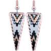 Triangle Copper SW Native Earrings