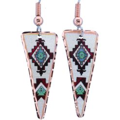 Triangle Handcrafted Native Earrings
