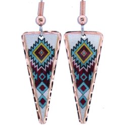 Triangle Handmade Native Earrings