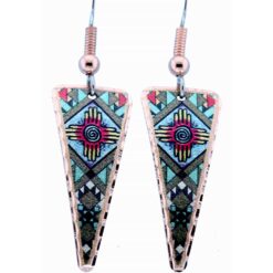 Native Zia Art Jewelry, Handmade Earrings