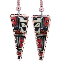 Triangle Native Pueblo Earrings