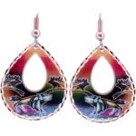 Native American Wolf Earrings
