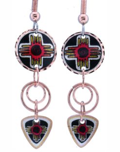 Zia Native Copper Wire Earrings