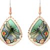 Colorful Dragonfly Earrings