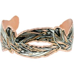 Copper Feather Bracelets
