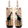 Giraffe Earrings Giraffe Earrings