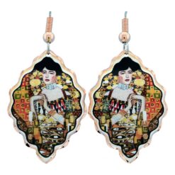 Gustav Klimt Earrings Portrait of Adele Bloch-Bauer