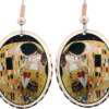 Gustav Klimt The Kiss Earrings GK-03 Gustav Klimt The Kiss Earrings GK-03