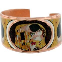 Art Jewelry Ring Designed by Gustav Klimt The Kiss Painting