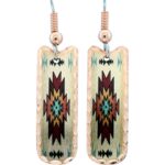 Rectangular Dainty Native Earrings