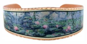 Water Lily Pond by Monet Inspired Handmade Bracelets