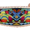 Colorful Abstract Flowers Bracelets BF-09
