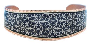 Pretty Flower Bracelets Handmade in Abstract Floral Pattern
