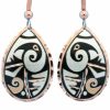 Teardrop Native American Earrings 724