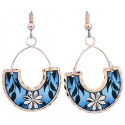 Buy Copper Wire Jewelry Flower Earrings