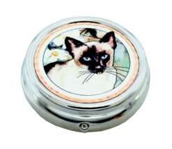 Siamese Cat Pill Boxes PC-25